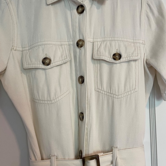 Massimo Dutti off white Jumpsuit - Picture 4 of 4